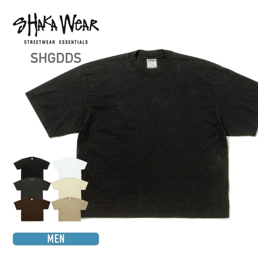 7.5oz ガーメントダイ ドロップショルダーTシャツ  | SHGDDS | SHAKA WEAR(シャカウェア)