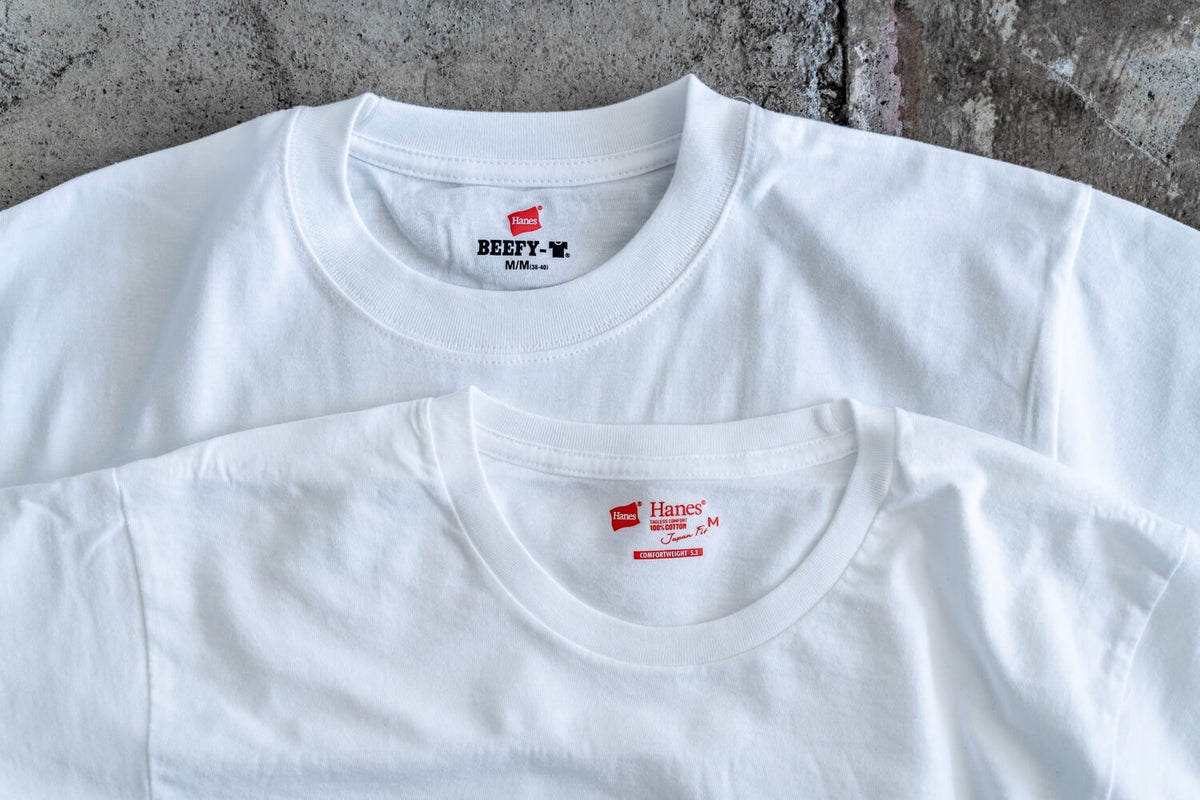 Japan Fit、BEEFY-T...Hanesの人気「パックT」2モデル、違いを検証！