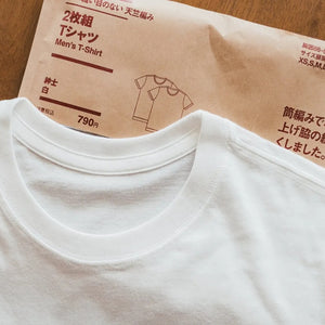 みんな気になる「無印良品のパックTシャツ」ってどんな感じ？