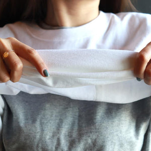 着てからする派？してから着る派？女の子の為の襟まわり汚さず着る方法