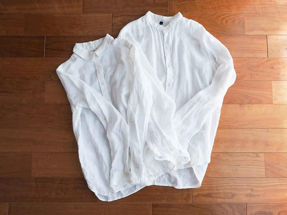 リネンシャツの洗濯はカンタン！シワを減らすたった1つの裏ワザ