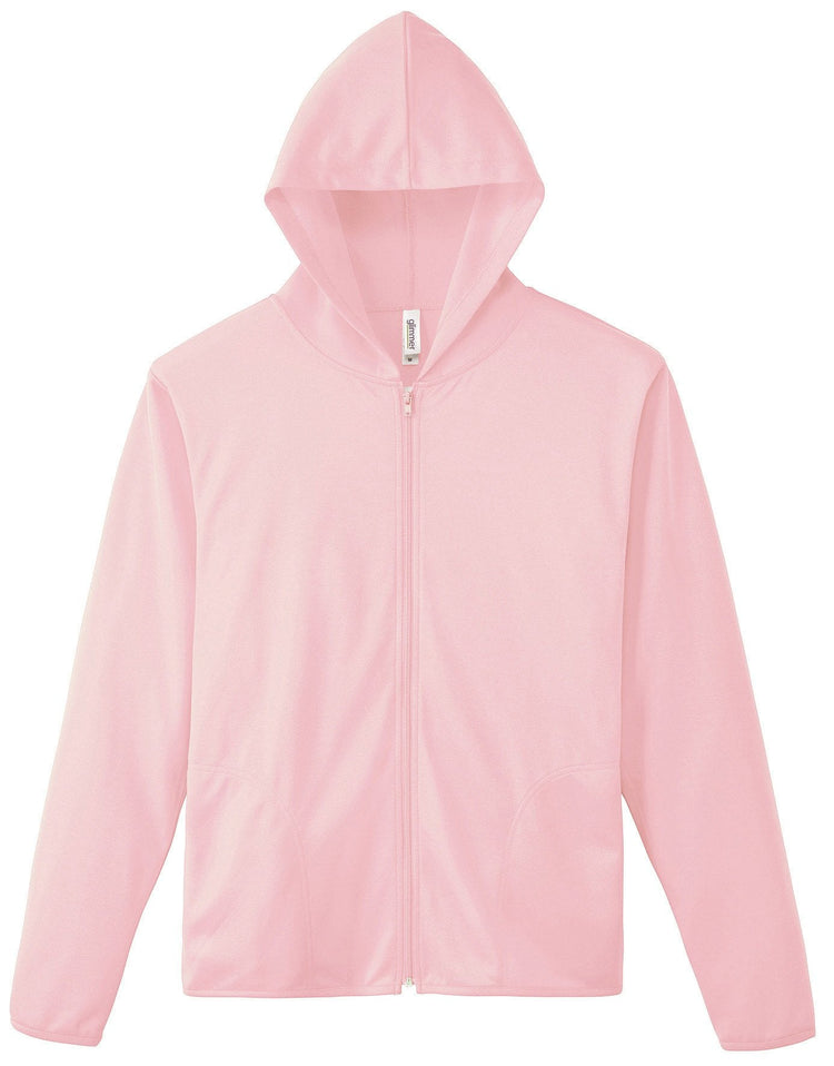 レディース 無地パーカー