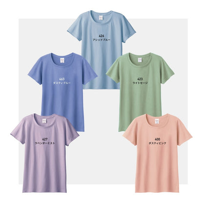 5.6オンス ヘビーウェイトTシャツ | レディース | 1枚 | 00085-CVT | セメント