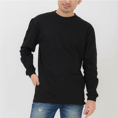 5.6オンス ヘビーウェイトLS-Tシャツ(+リブ) | メンズ | 1枚 | 00110-CLL | スモークブラック