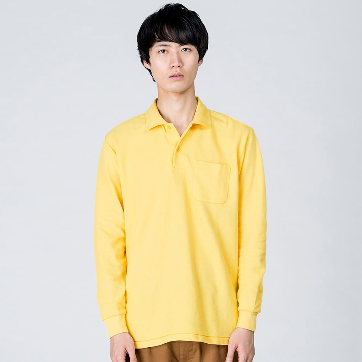 VLPＴ/Ｃ長袖ポロシャツ（ポケット付） | ビッグサイズ | 1枚 | 00169-VLP | ロイヤルブルー