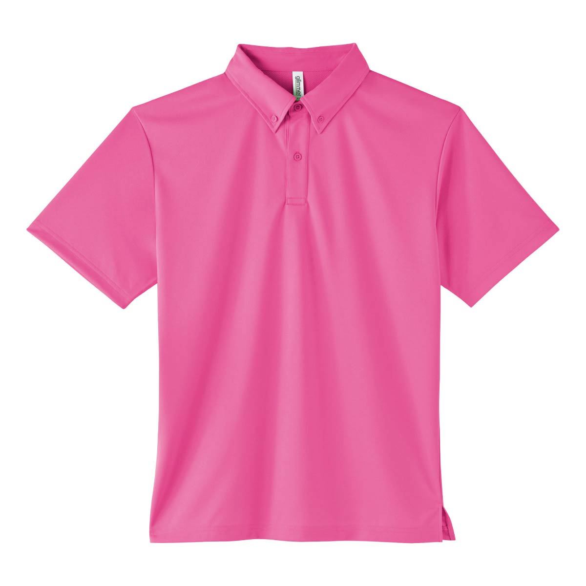 4.4オンス ドライボタンダウンポロシャツ（ポケット無し） | ビッグサイズ | 1枚 | 00313-ABN | シルバーグレー