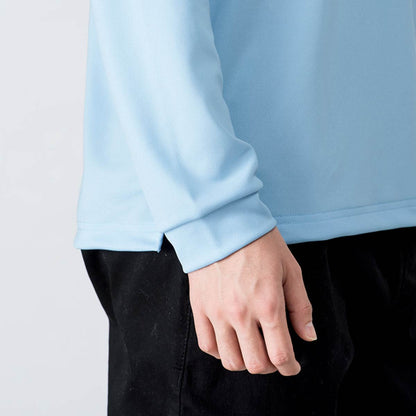 4.4オンス ドライボタンダウン長袖ポロシャツ | ビッグサイズ | 1枚 | 00314-ABL | シルバーグレー