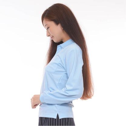 ドライ長袖ポロシャツ(ポケット付) | メンズ | 1枚 | 00335-ALP | ミントグリーン