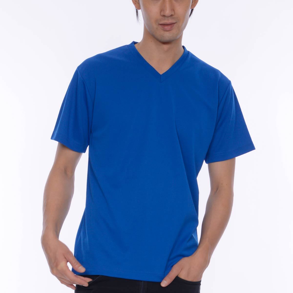 4.4オンス ドライ Vネック Tシャツ | ビッグサイズ | 1枚 | 00337-AVT | ライム