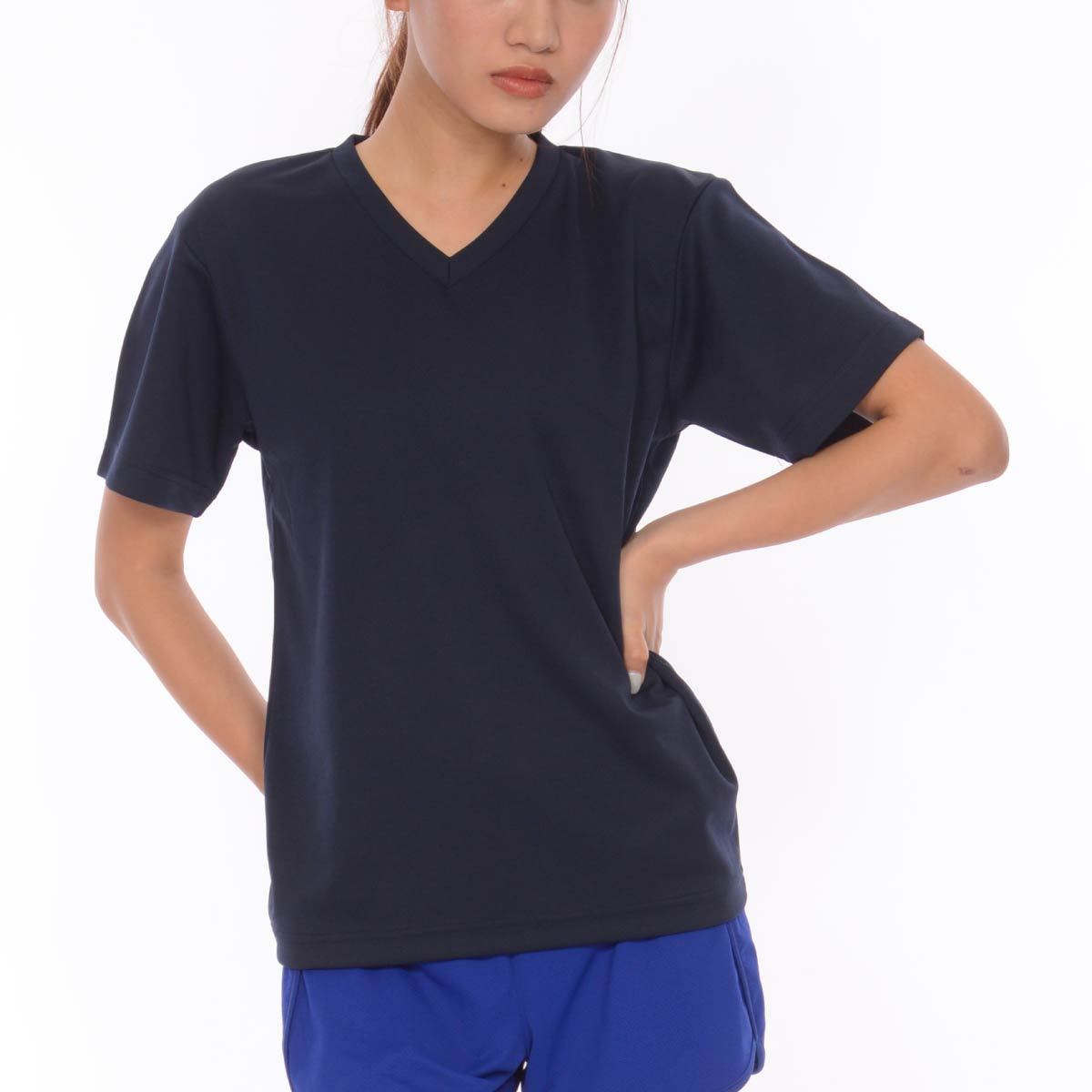 ネイビー Vネック Tシャツ 30 1 MENS ヘビー 長袖 VネックTシャツ NAVY
