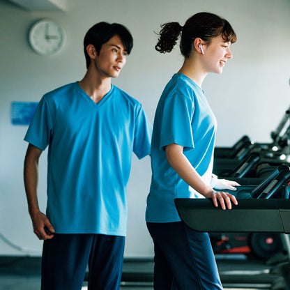 4.4オンス ドライ Vネック Tシャツ | メンズ | 1枚 | 00337-AVT | アーミーグリーン