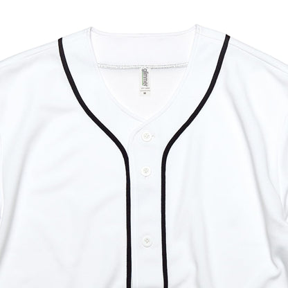 4.4オンス ドライ ベースボールシャツ | ビッグサイズ | 1枚 | 00341-ABB | ホワイト