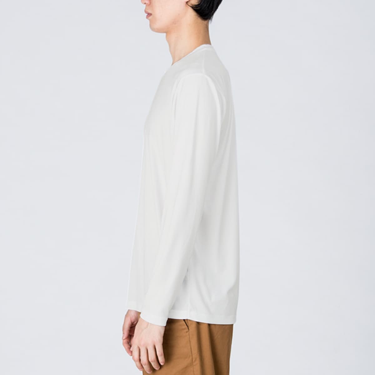 3.5オンス インターロックドライ長袖Tシャツ | メンズ | 1枚 | 00352-AIL | インディゴ