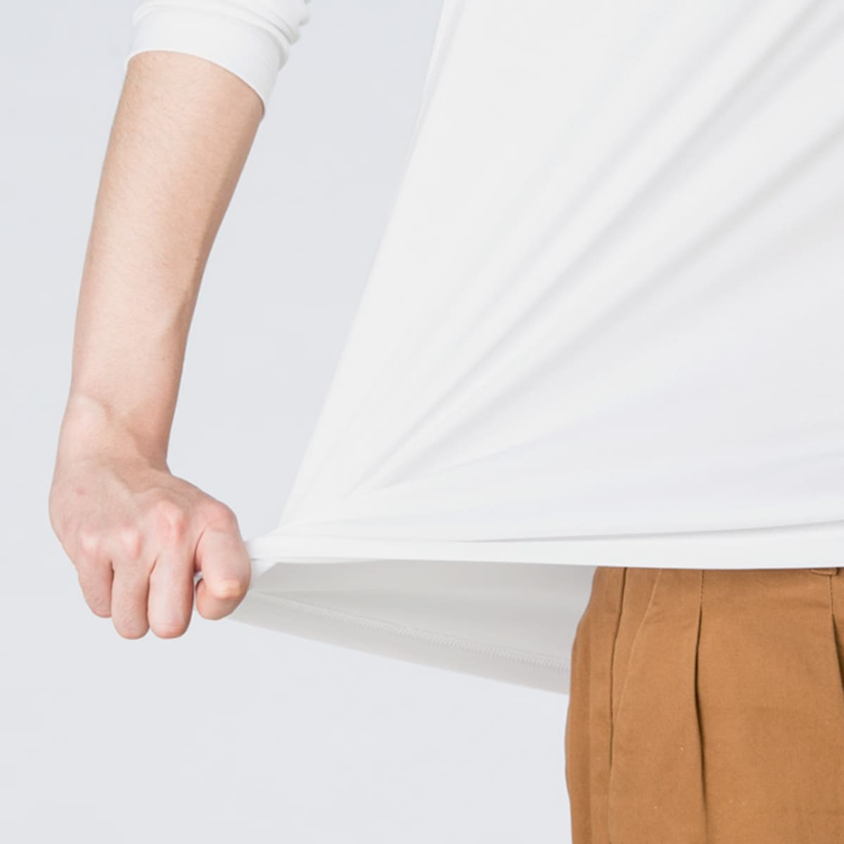 3.5オンス インターロックドライ長袖Tシャツ | メンズ | 1枚 | 00352-AIL | ダークグレー