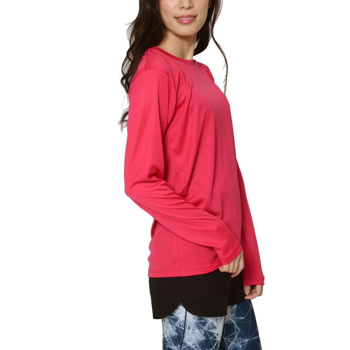 3.5オンス インターロックドライ長袖Tシャツ | ビッグサイズ | 1枚 | 00352-AIL | インディゴ