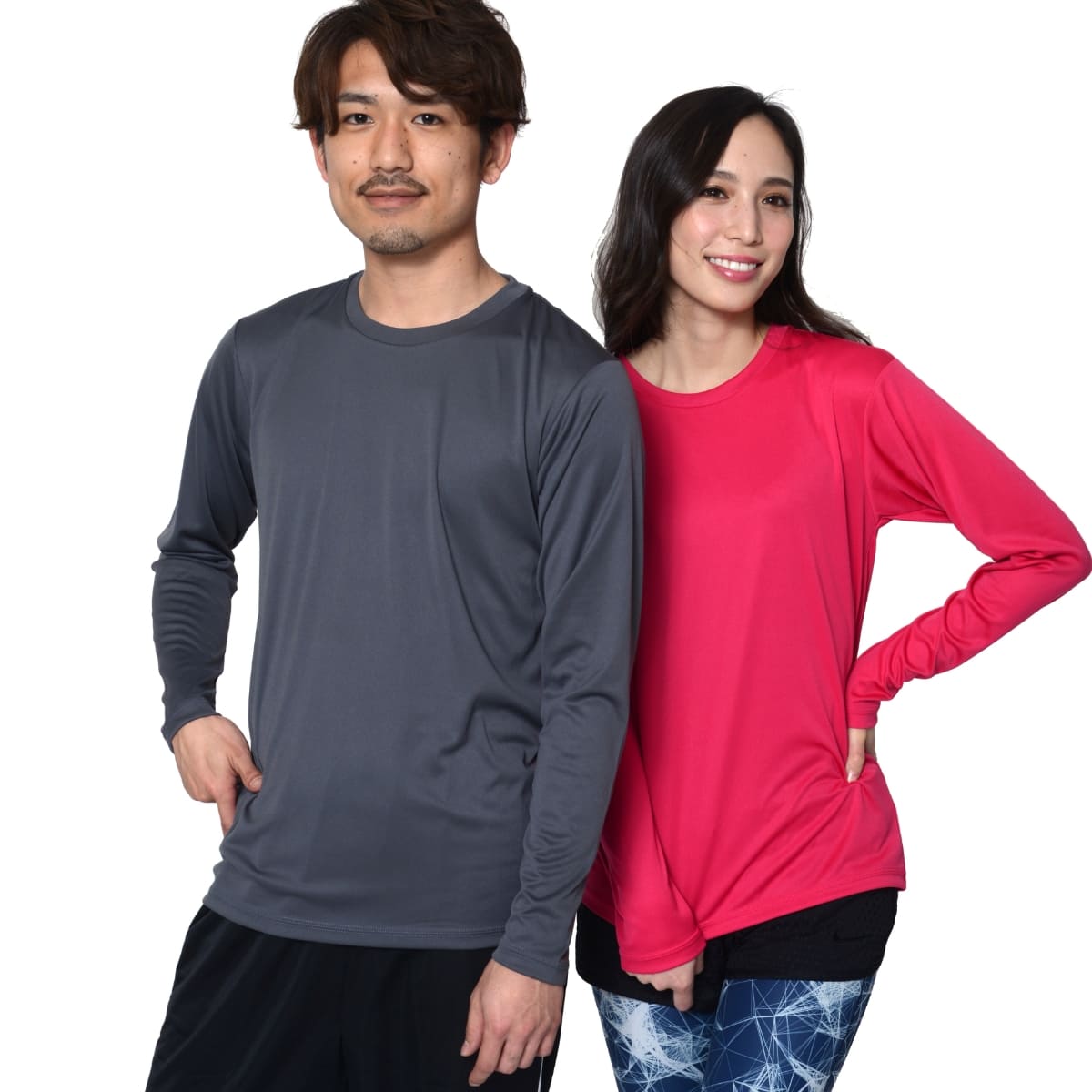 3.5オンス インターロックドライ長袖Tシャツ | メンズ | 1枚 | 00352-AIL | ホワイト