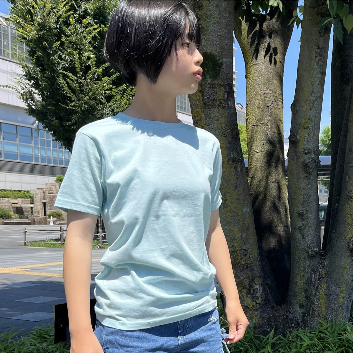 ライトウェイトTシャツ | キッズ | 1枚 | 00083-BBT | グリーン