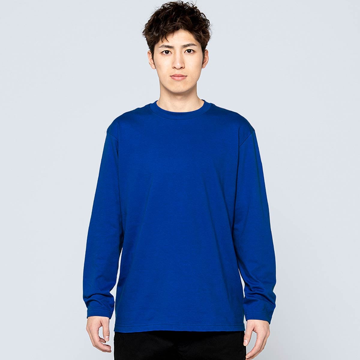 5.6オンス ヘビーウェイト長袖Tシャツ | メンズ | 1枚 | 00102-CVL | パープル