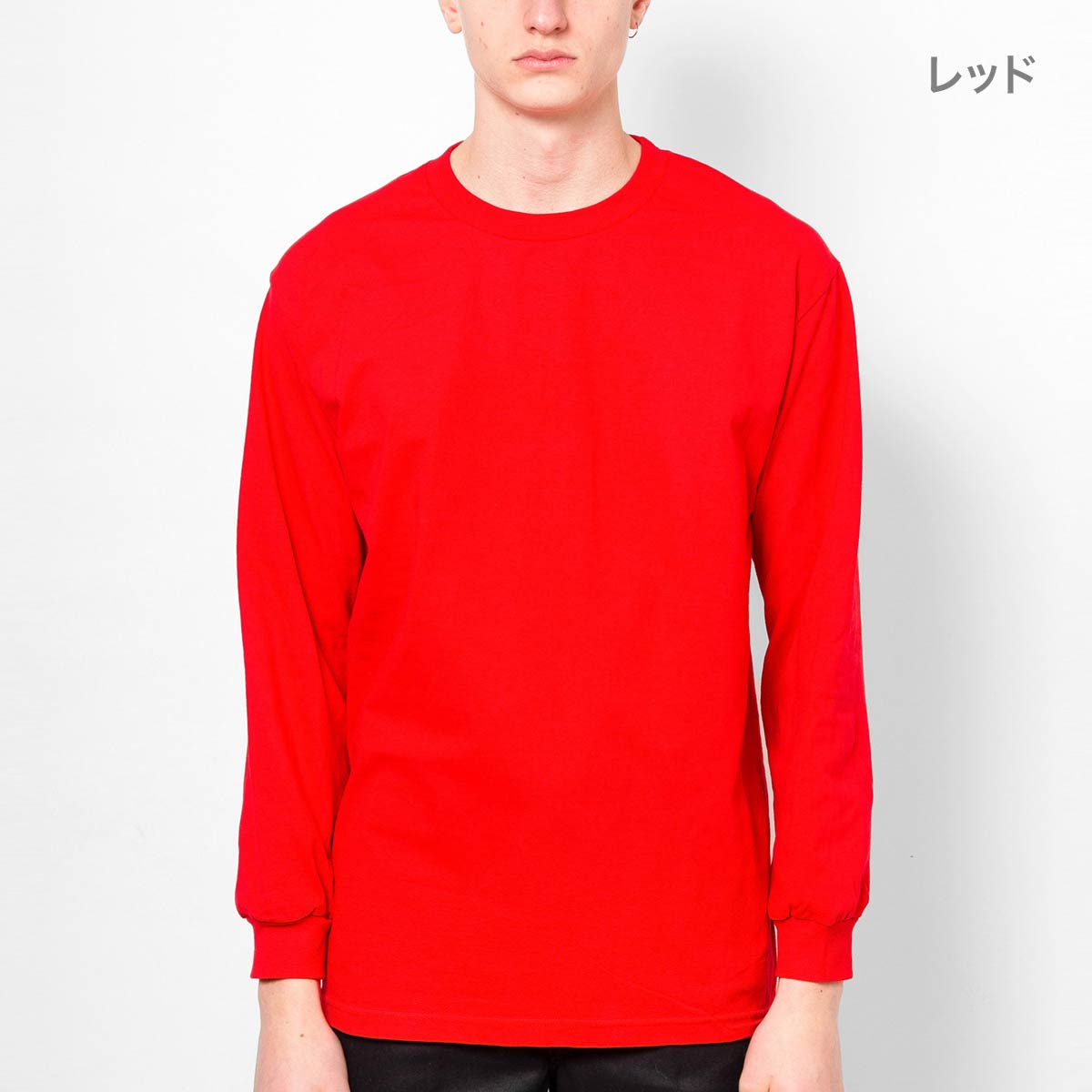 6.0オンス クラシック 長袖Tシャツ | ビッグサイズ | 1枚 | 1304 | パウダーブルー