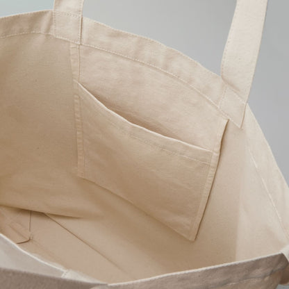 レギュラー  キャンバス 2WAY トートバッグ | ノベルティ(小物) | 1枚 | 1464-01 | ライトグレー