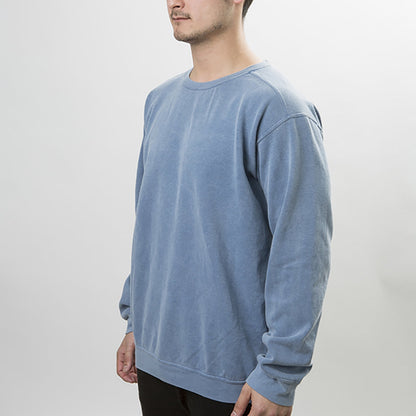 9.5 oz ガーメントダイ クルーネック スウェットシャツ | メンズ | 1枚 | 1566 | クリムゾン