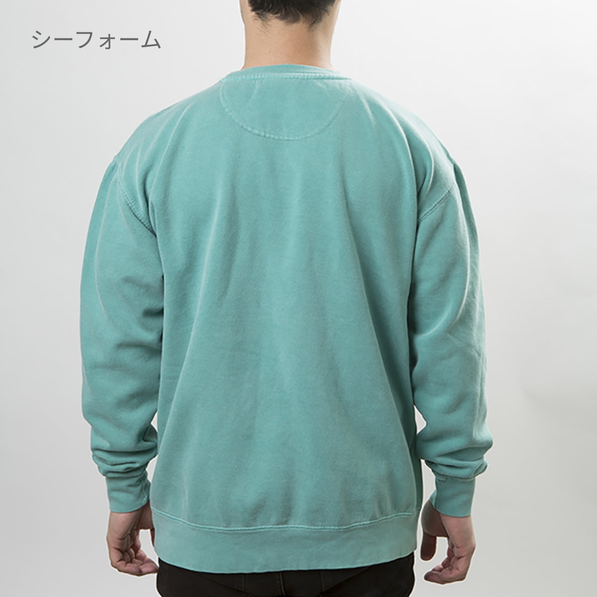 9.5 oz ガーメントダイ クルーネック スウェットシャツ | メンズ | 1枚 | 1566 | クリムゾン