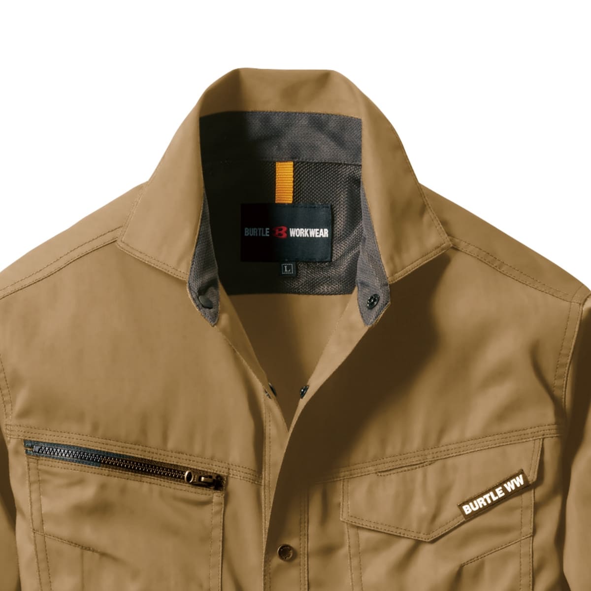 長袖シャツ(ユニセックス)［1711シリーズ］ | ユニフォーム | 1枚 | 1715 | シルバー