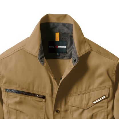 長袖シャツ(ユニセックス)［1711シリーズ］ | ユニフォーム | 1枚 | 1715 | サーフブルー