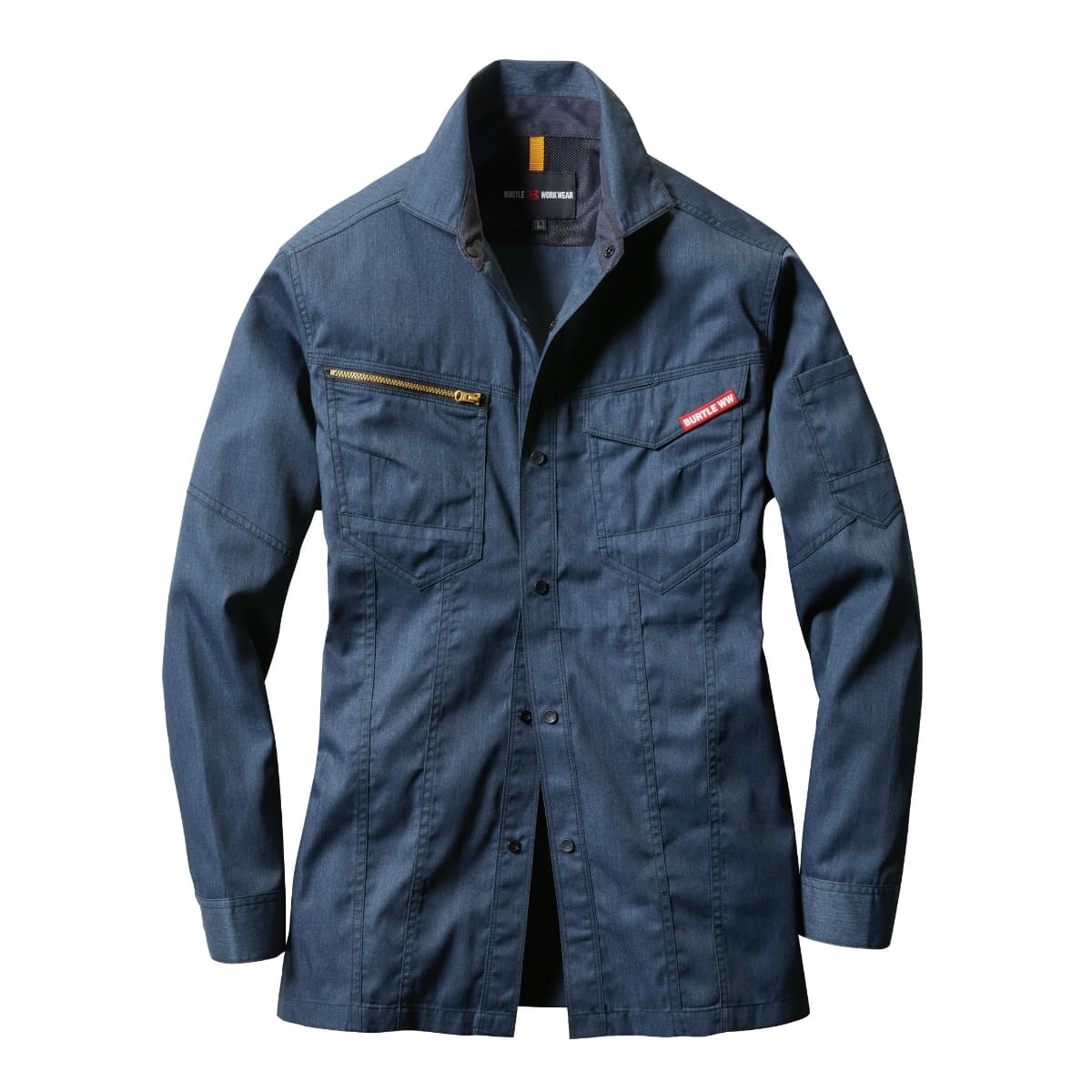 長袖シャツ(ユニセックス)［1711シリーズ］ | ユニフォーム | 1枚 | 1715 | シルバー