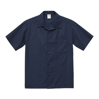 T／C オープンカラー シャツ | ビッグサイズ | 1枚 | 1759-01 | ダークネイビー