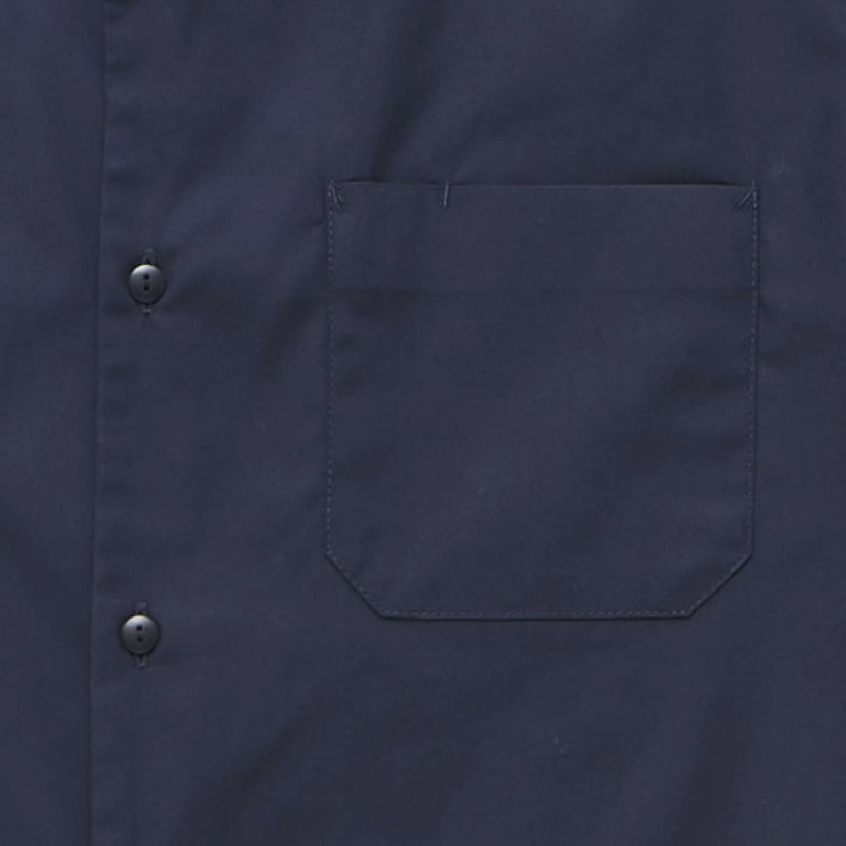 T／C オープンカラー シャツ | ビッグサイズ | 1枚 | 1759-01 | ダークネイビー
