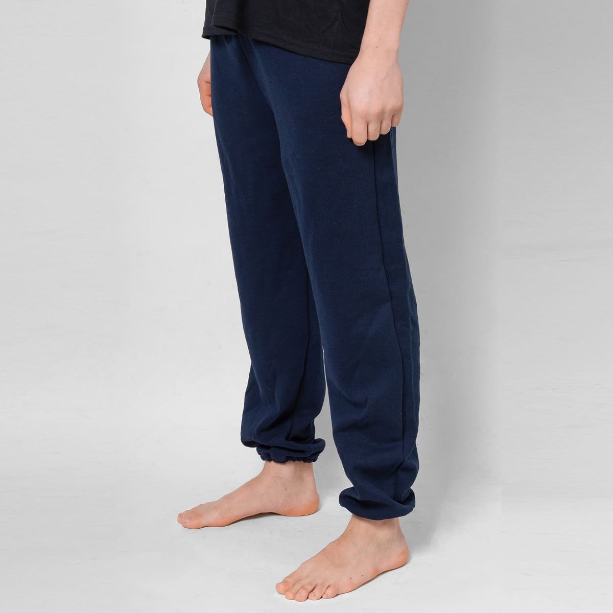 8.0 oz ヘビーブレンドノーポケットスウェットパンツ | ビッグサイズ | 1枚 | 18200 | ブラック