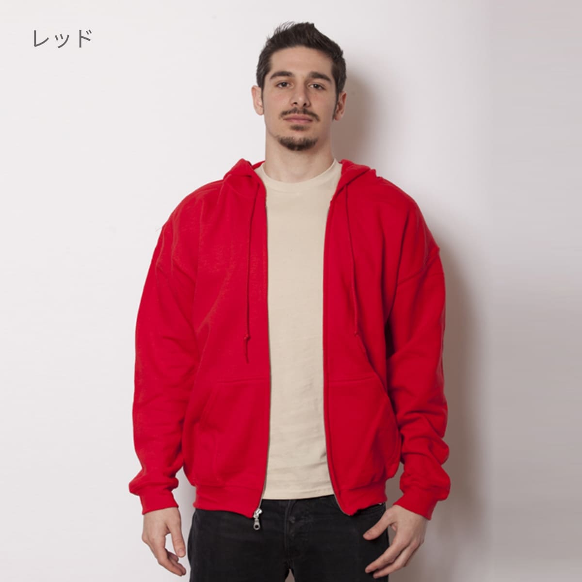 8.0 oz ヘビーブレンドZIPパーカー | メンズ | 1枚 | 18600 | パープル