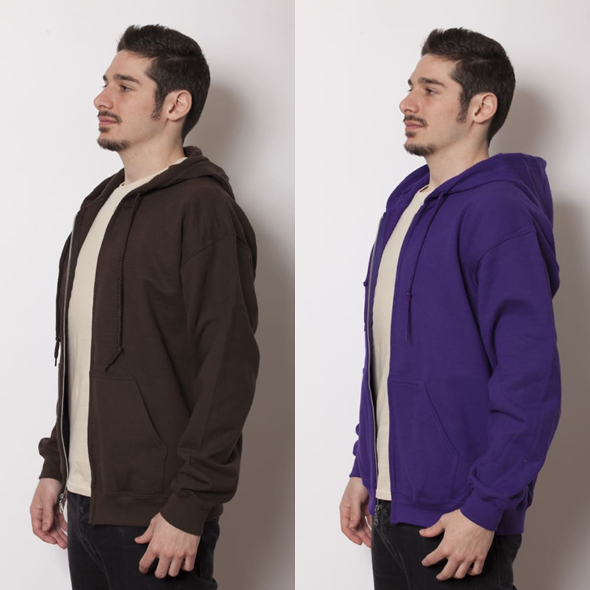 8.0 oz ヘビーブレンドZIPパーカー | メンズ | 1枚 | 18600 | マルーン