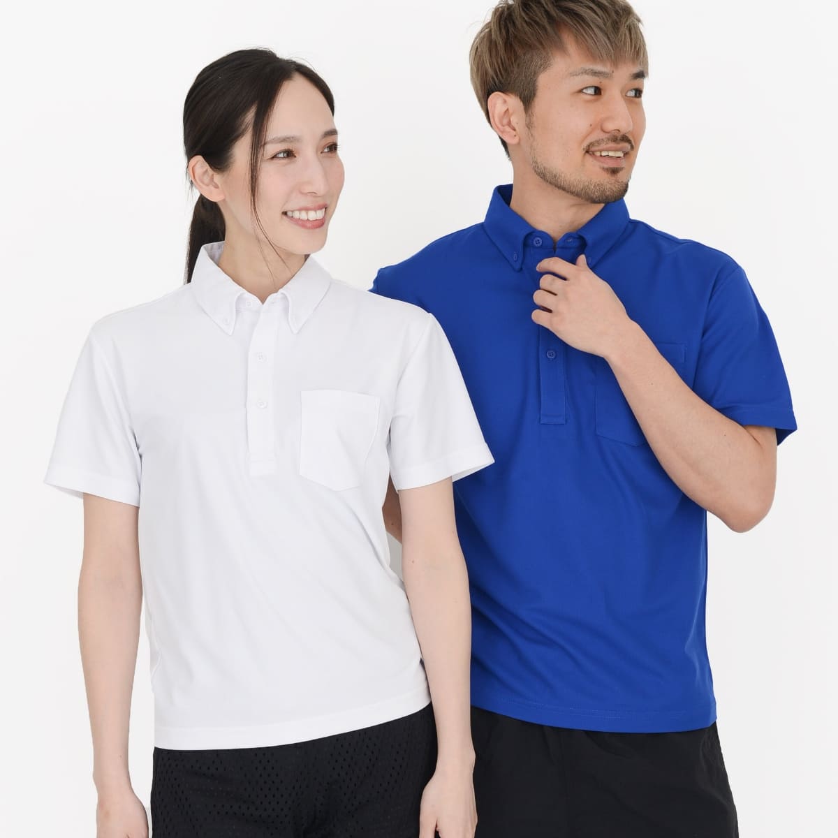 4.7オンス スペシャル ドライ カノコ ポロシャツ（ボタンダウン）（ポケット付）（ローブリード） | メンズ | 1枚 | 2023-01 | カーボン