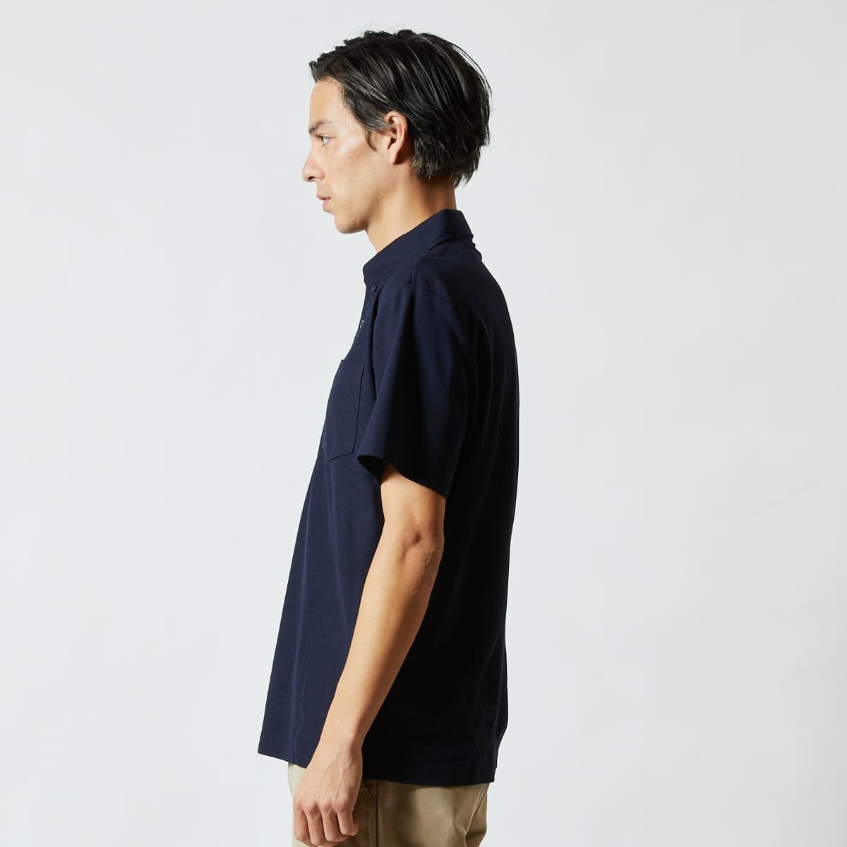 4.7オンス スペシャル ドライ カノコ ポロシャツ（ボタンダウン）（ポケット付）（ローブリード） | メンズ | 1枚 | 2023-01 | カーボン