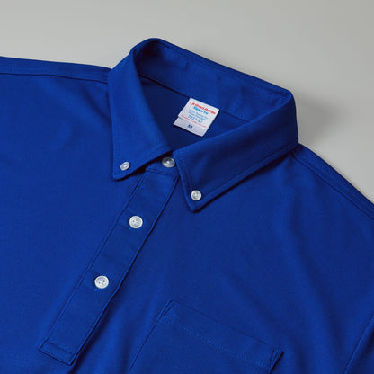 4.7オンス スペシャル ドライ カノコ ポロシャツ（ボタンダウン）（ポケット付）（ローブリード） | メンズ | 1枚 | 2023-01 | カーボン