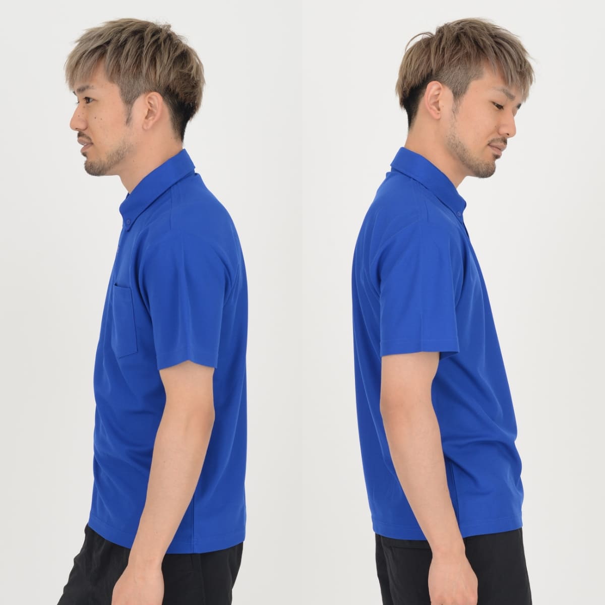 4.7オンス スペシャル ドライ カノコ ポロシャツ（ボタンダウン）（ポケット付）（ローブリード） | メンズ | 1枚 | 2023-01 | カーボン