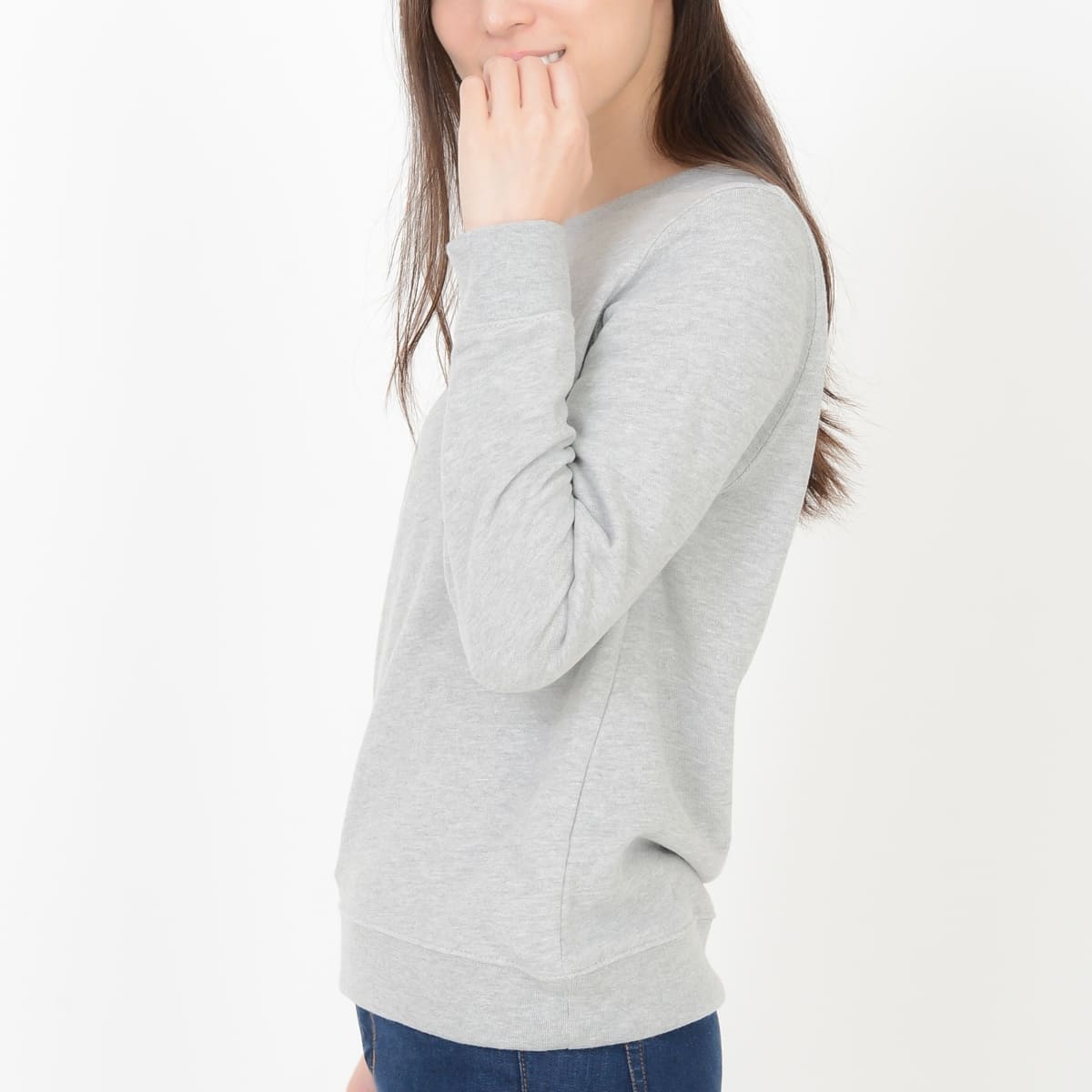 クルーネックライトトレーナー | レディース | 1枚 | 00219-MLC | フラミンゴピンク