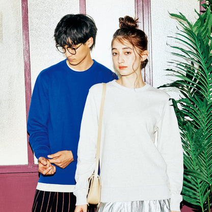 クルーネックライトトレーナー | レディース | 1枚 | 00219-MLC | オーシャンブルー