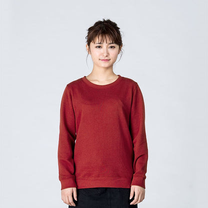 クルーネックライトトレーナー | レディース | 1枚 | 00219-MLC | 杢グレー