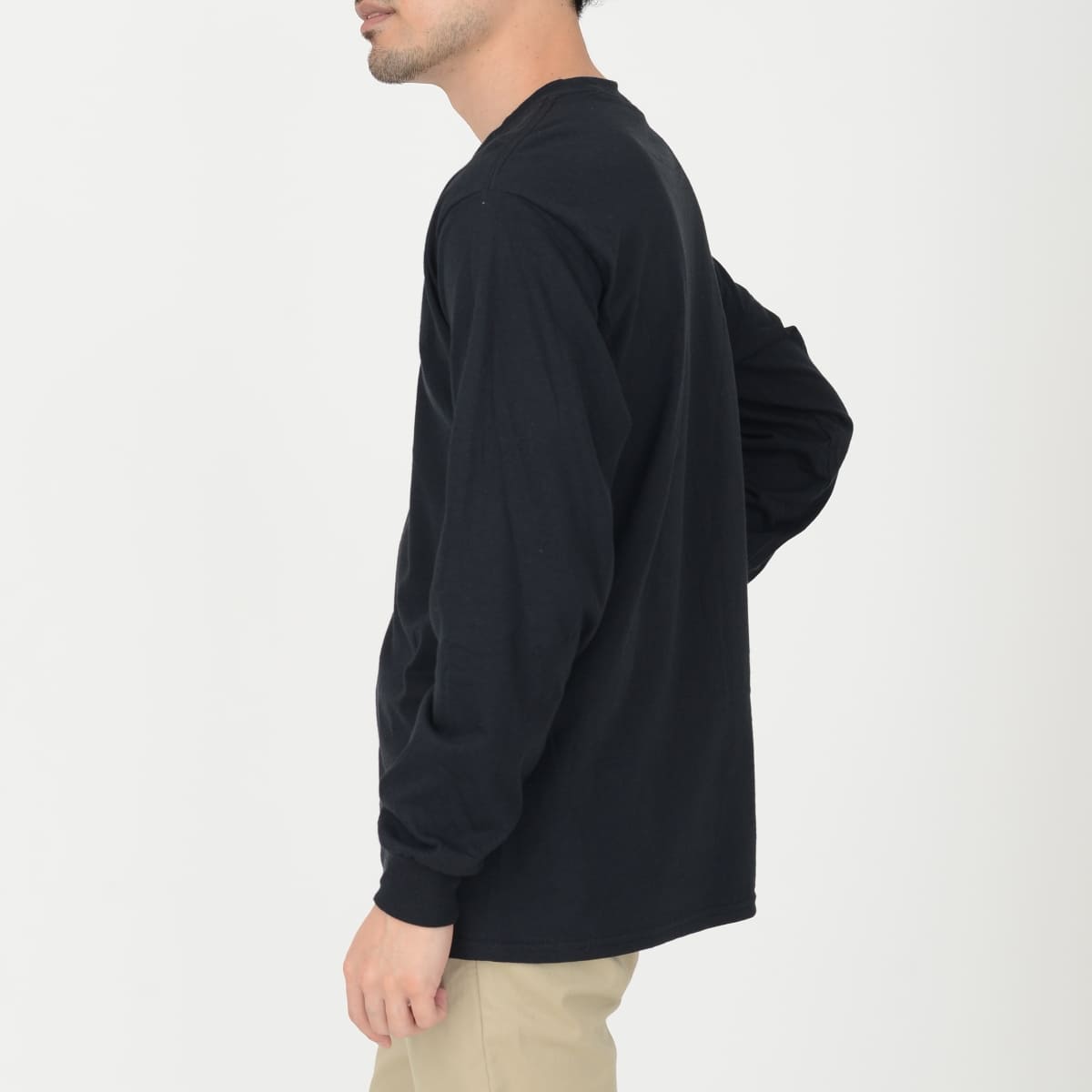 6.0オンス ウルトラコットン 長袖Tシャツ（アメリカンフィット） | ビッグサイズ | 1枚 | 2400 | サンド
