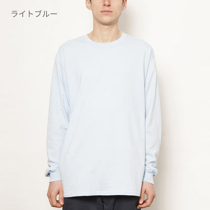 6.0オンス ウルトラコットン 長袖Tシャツ（アメリカンフィット） | メンズ | 1枚 | 2400 | ダークヘザー