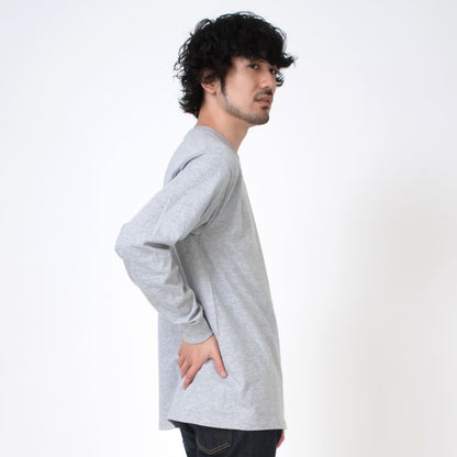 6.0オンス ウルトラコットン 長袖Tシャツ（アメリカンフィット） | メンズ | 1枚 | 2400 | ダークチョコレート