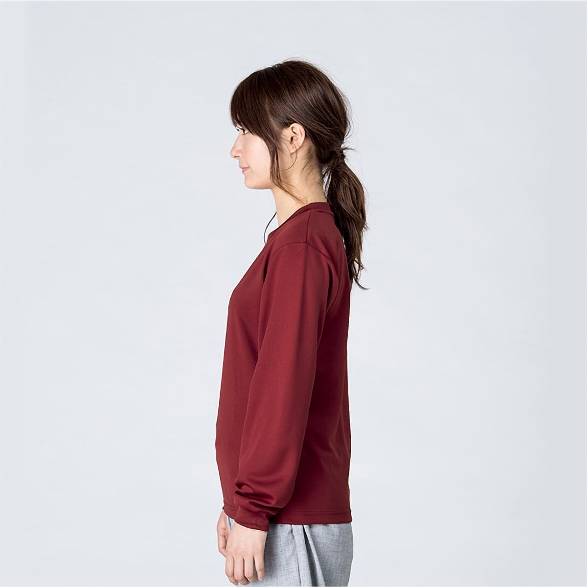 ドライロングスリーブTシャツ | メンズ | 1枚 | 00304-ALT | オレンジ