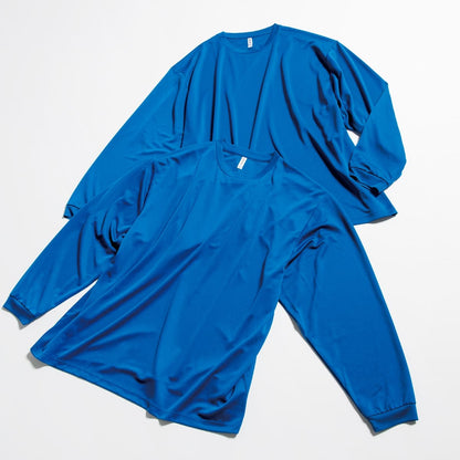 ドライロングスリーブTシャツ | メンズ | 1枚 | 00304-ALT | ジャパンブルー