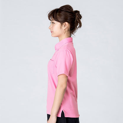 ドライボタンダウンポロシャツ | ビッグサイズ | 1枚 | 00331-ABP | ブラック