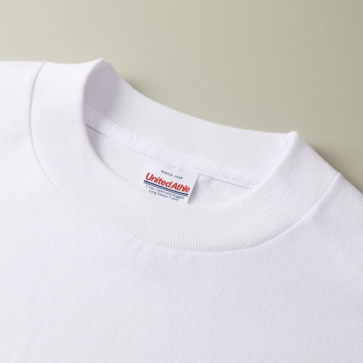 7.1オンス オープンエンド ラギッド ロングスリーブ Tシャツ（2.1インチリブ） | メンズ | 1枚 | 4288-01 | ホワイト