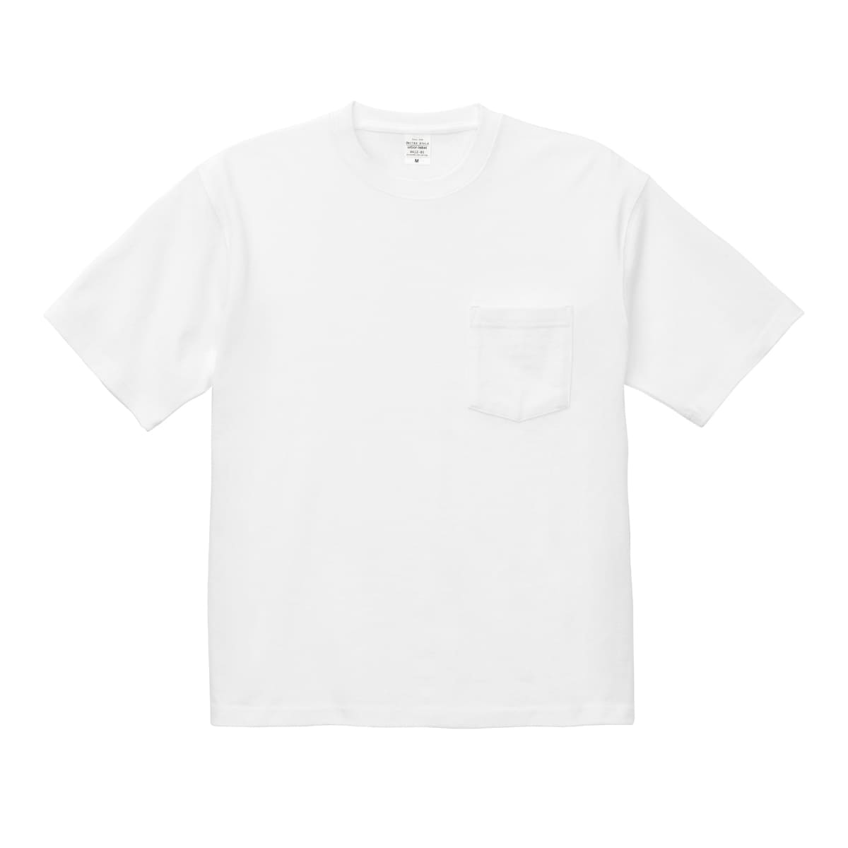 9.1オンス マグナムウェイト ビッグシルエットTシャツ（ポケット付） | メンズ | 1枚 | 4412-01 | ブラック