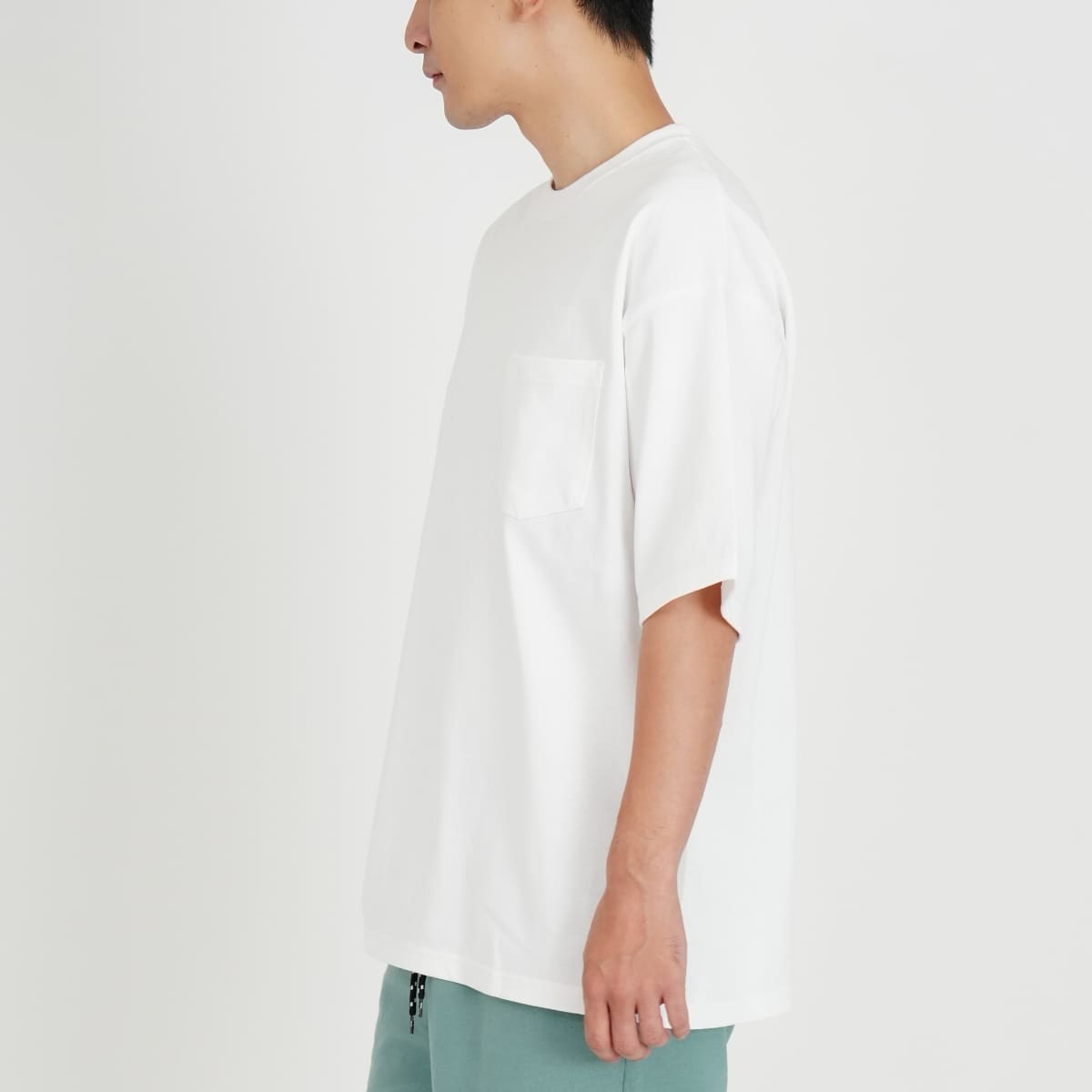 9.1オンス マグナムウェイト ビッグシルエットTシャツ（ポケット付） | メンズ | 1枚 | 4412-01 | ホワイト